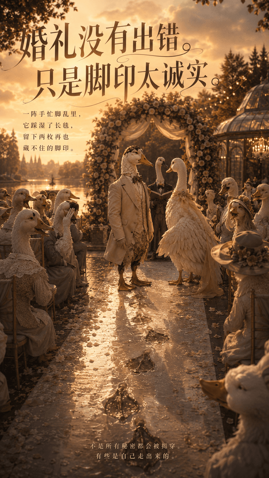 16. 婚礼没有证词，只是照向彼此。