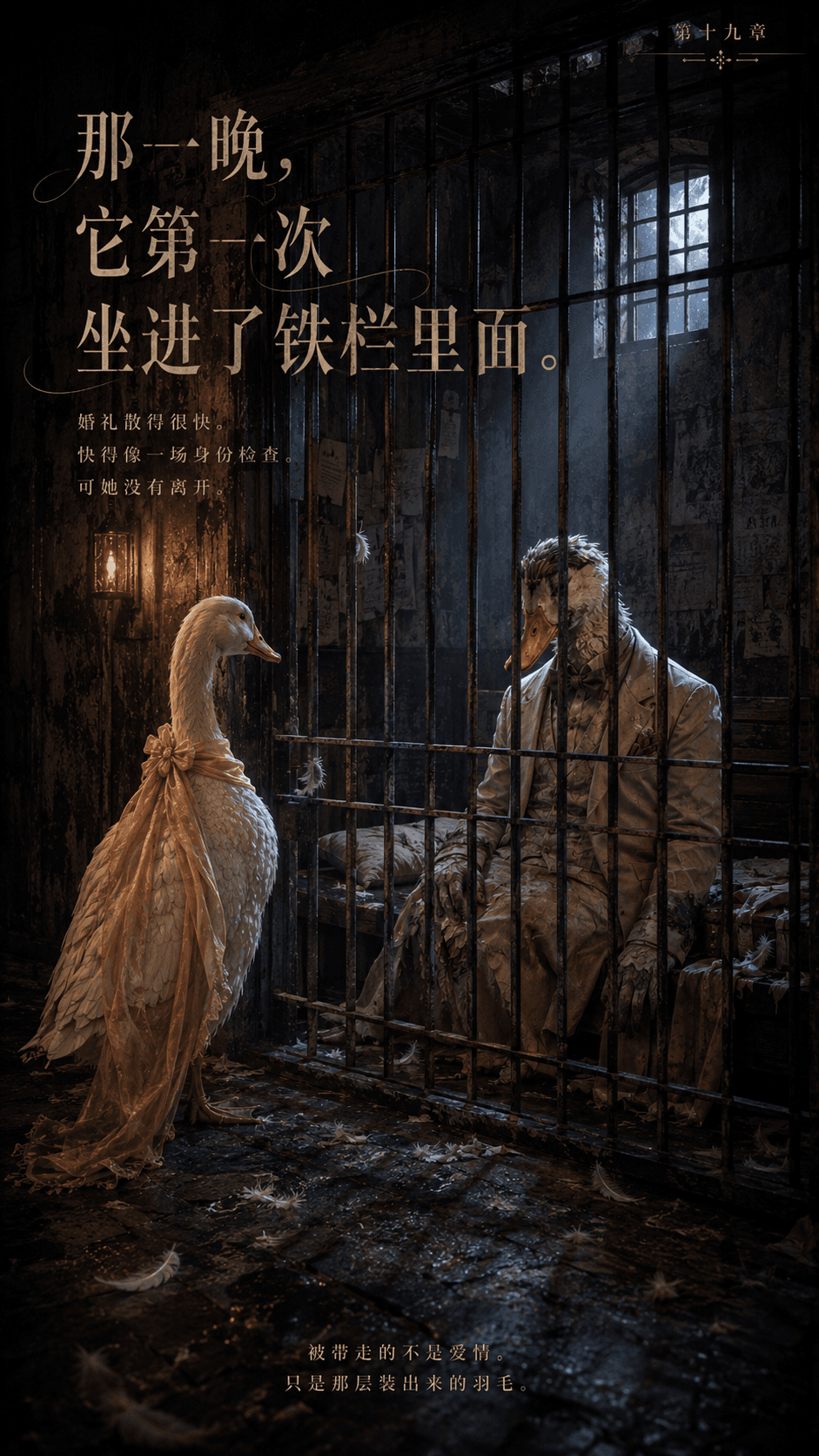 18. 它把真相留在门口。