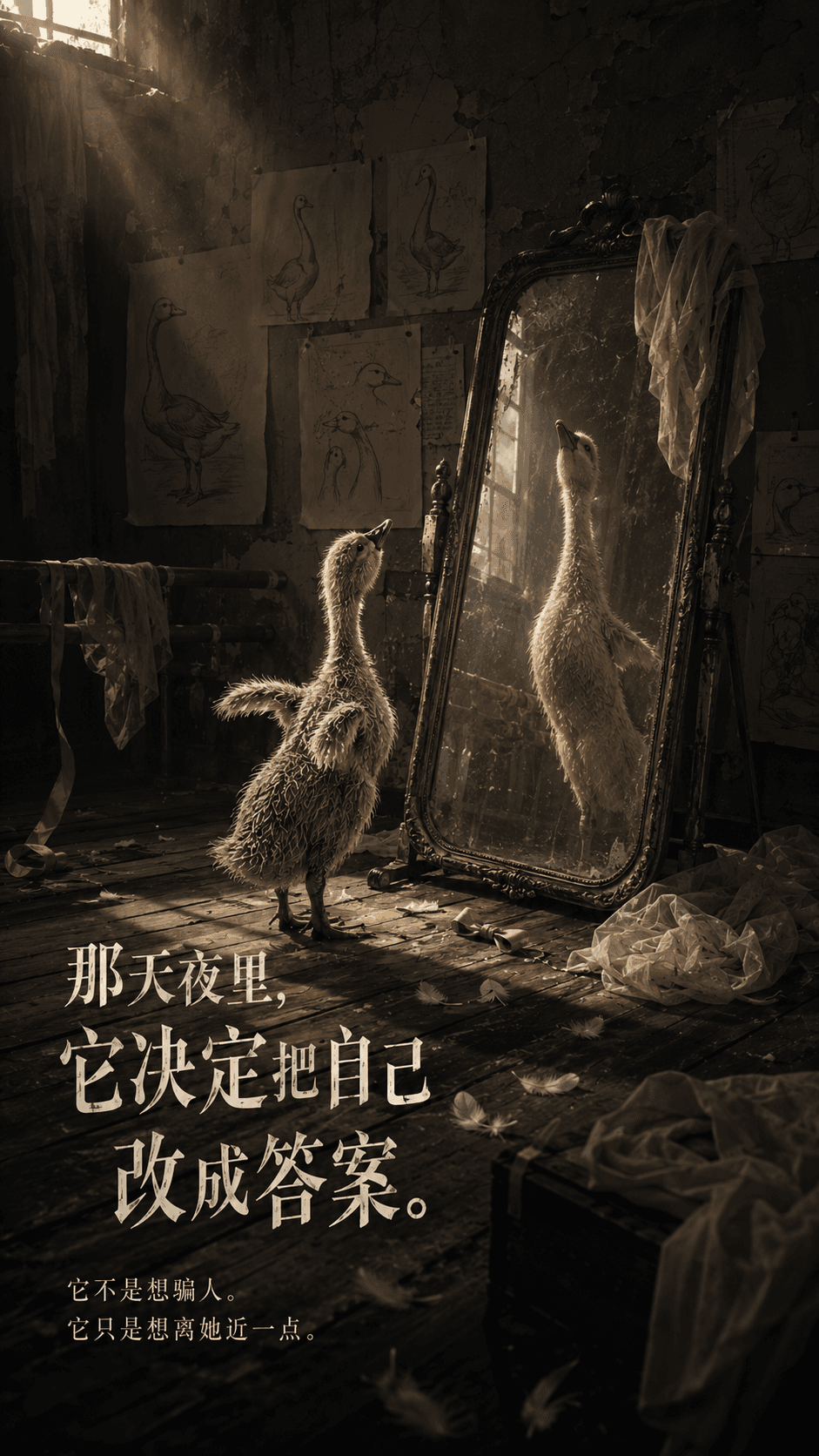 4. 那天夜里，它决定把自己改成答案。